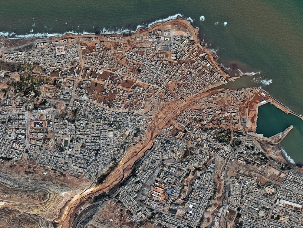 图2 利比亚德尔纳市洪涝灾后高分一号02卫星影像（2023年9月18日采集）.png